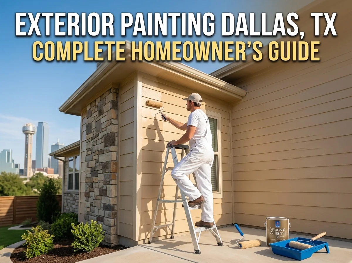 Exterior Painting in Dallas, TX Complete Homeowner's Guide