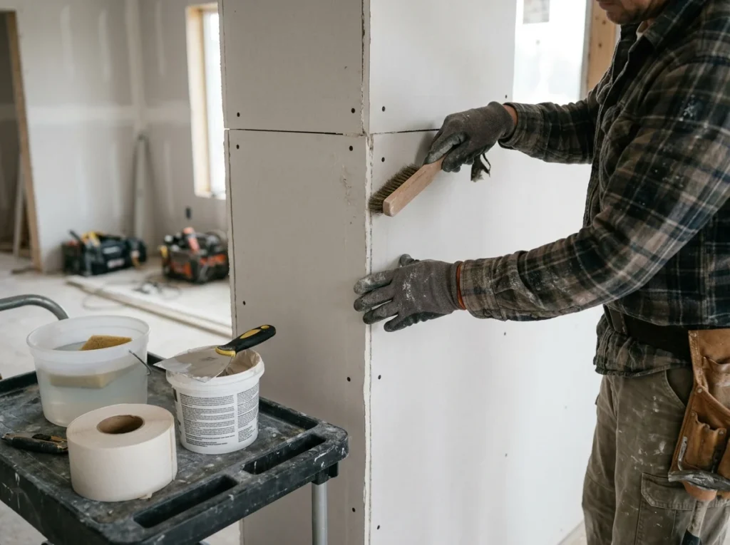 How Do I Prepare Drywall Corners for Taping and Mudding