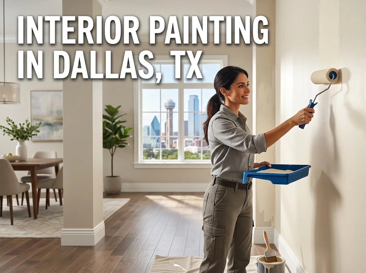 Interior Painting in Dallas, TX Complete Homeowner's Guide
