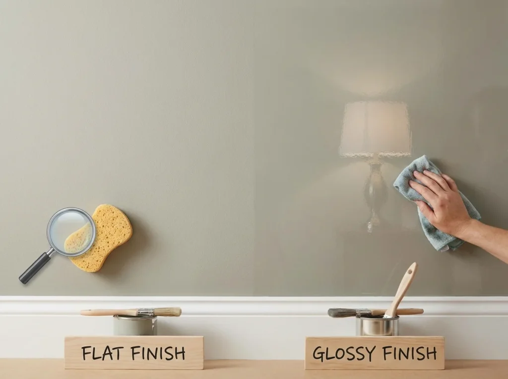 What Are the Pros and Cons of Flat vs. Glossy Paint Finishes for Drywall