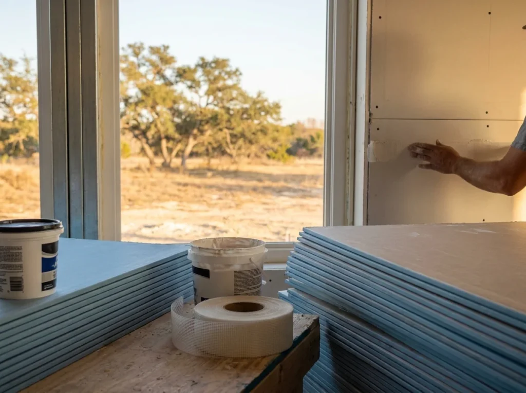 Which Materials Are Best for Preventing Drywall Cracks in Texas Climates
