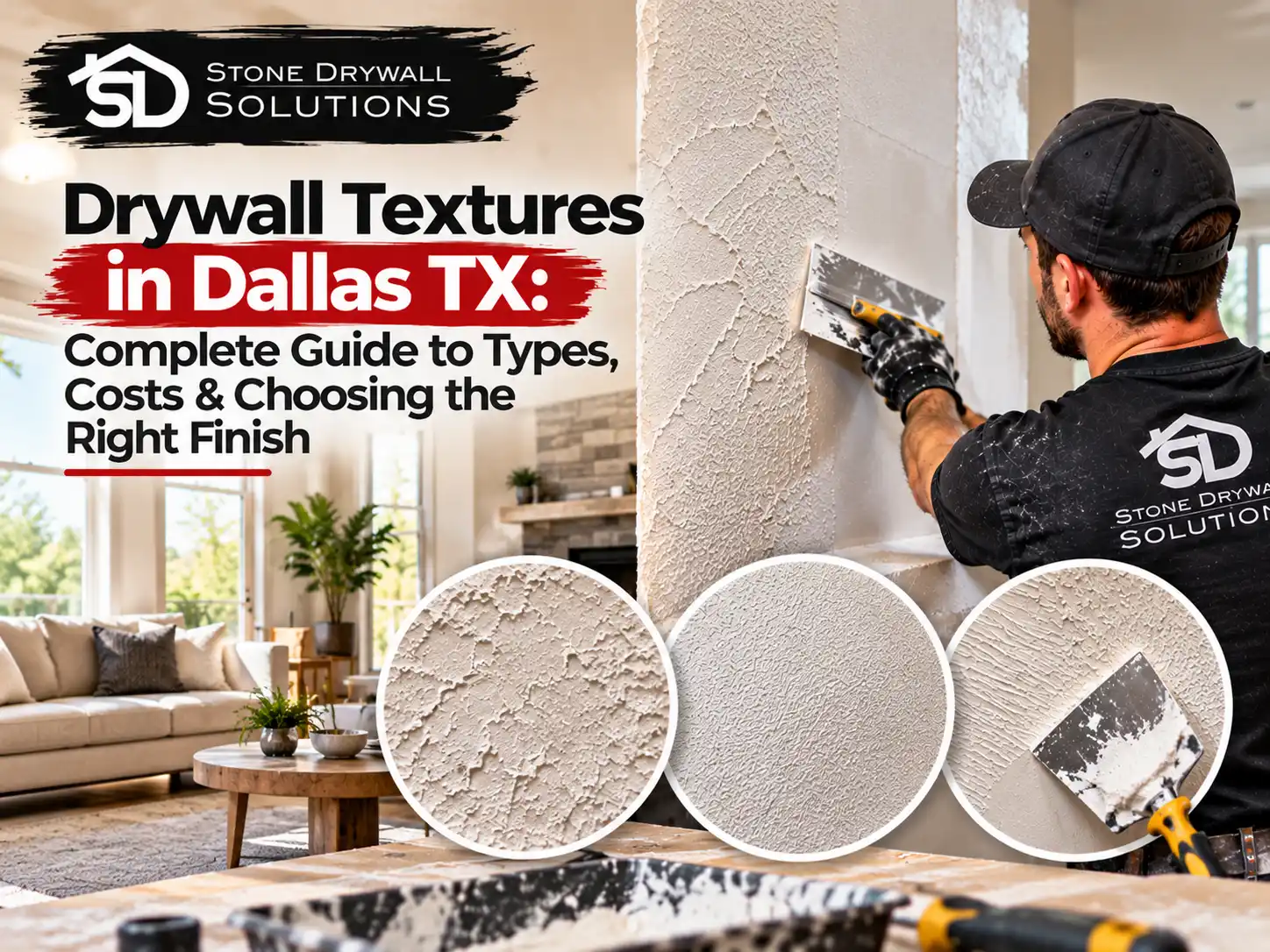 Drywall Textures in Dallas TX Complete Guide to Types, Costs & Choosing the Right Finish